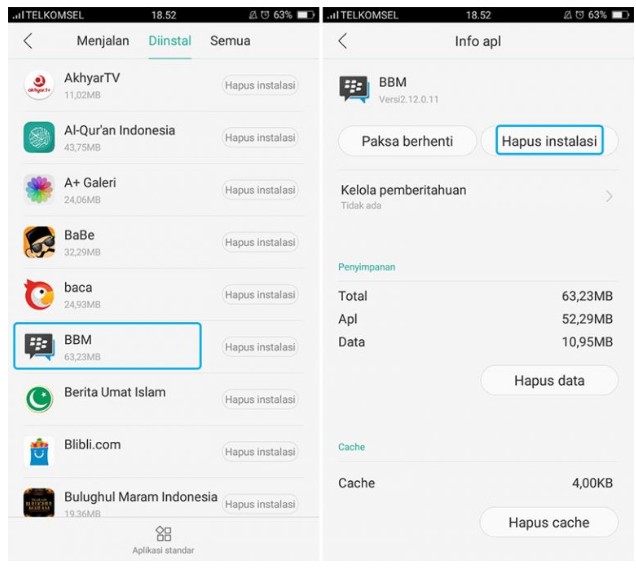  yang cukup terkenal dan terkenal di Indonesia Simak, Cara Memperbarui BBM Ke Versi Terbaru di HP Android