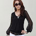 Long Sleeve Chiffon Shirt