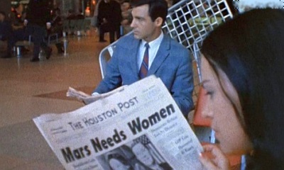 HK AND CULT FILM NEWS: MARS NEEDS WOMEN (1967) -- Movie Review by