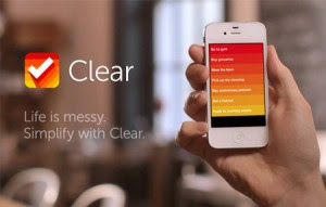 apple clear app screenshot