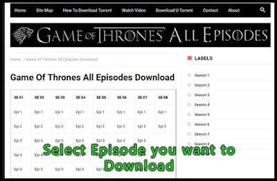 Select-game-of-thrones-episode-you-want-to-download