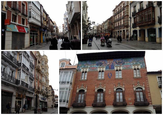 pasear por la calle mayor de Palencia