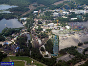 Hurricane Harbor water park adjacent to Great Adventure Theme Park