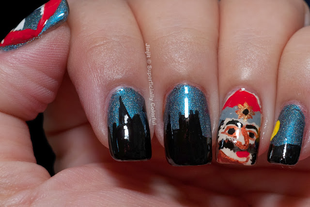 Vlad Tepes (Dracul) and Bran Castle over Dandy Nails Betrayed Desires