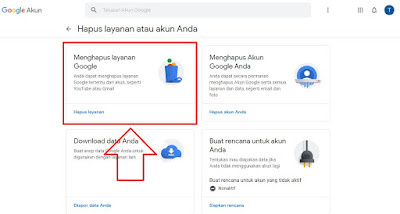 hapus akun gmail permanen