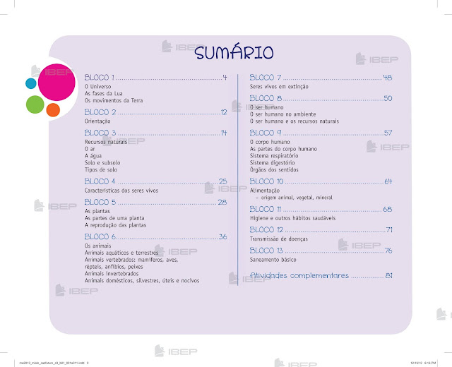 Caderno do Futuro 3 Ano Ciencias para Baixar Pdf