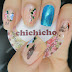 Birds and Flowers Chinese Painting Water Decal Nail Art BLE1812