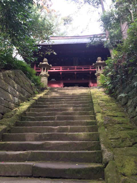 神武寺の石段