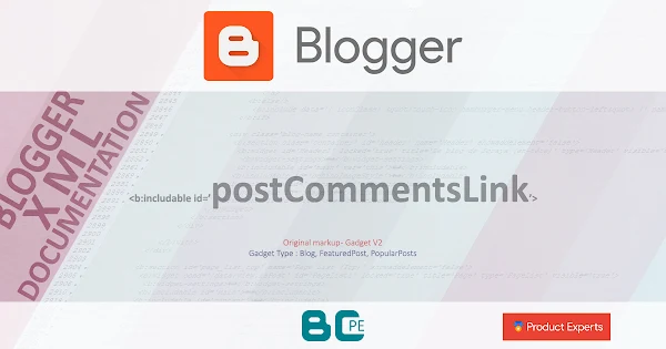 Blogger - postCommentsLink [Blog/FeaturedPost/PopularPosts GV2]