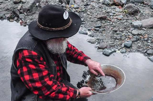 Gold brought  in Juneau, Alaska