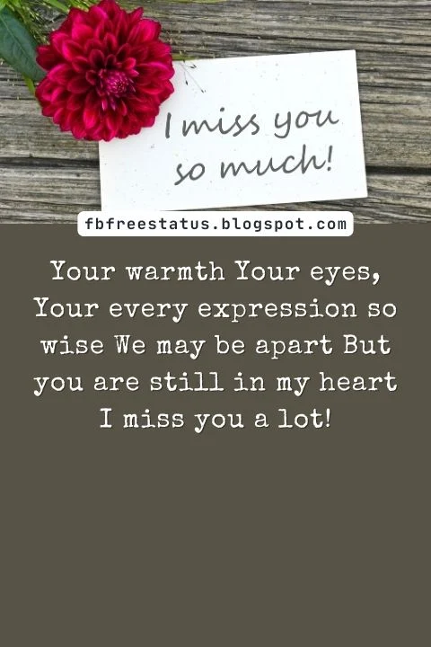 Missing You Messages For Ex-Girlfriend