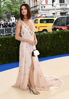 Selena Gomez in sexy slit gown at Met Gala 2017 red carpet