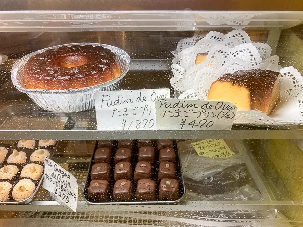 小川町のポルトガル菓子店『ドース イスピーガ』たまごプリンとオレンジプリン