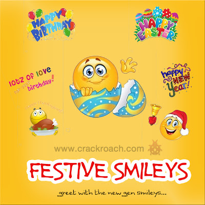 Largest Collection of Facebook Chat codes for Latest Smileys & Emoticons festive occasion crackroach