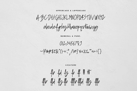 Blittar Rain Handwritten Font