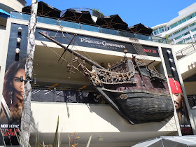 On Stranger Tides pirate ship replica