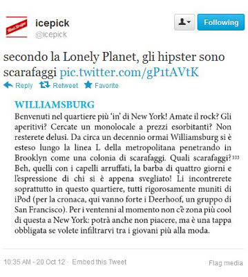 Lonely hipster planet