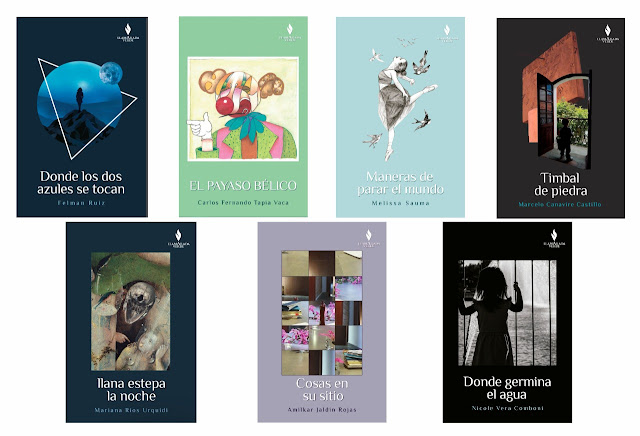 Llamarada Verde presenta siete nuevos libros  de poesía