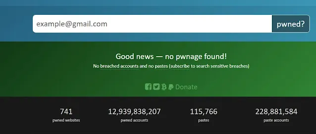 Verify Credentials with HaveIBeenPwned