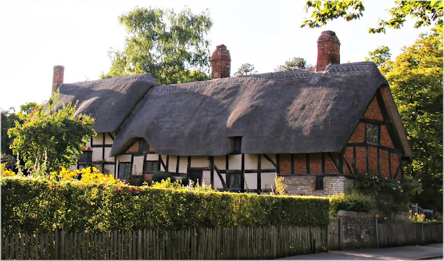 Casa de Anne Hathaway em Stradford Upon Avon, casas medievais