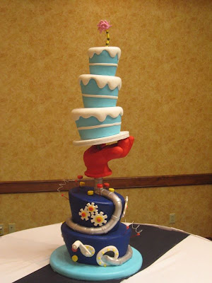 The Dr. Seuss Wedding Cake