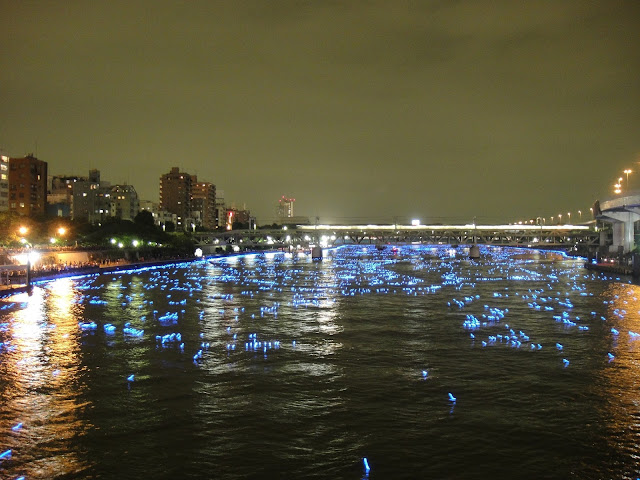 beautiful view of Sumida river