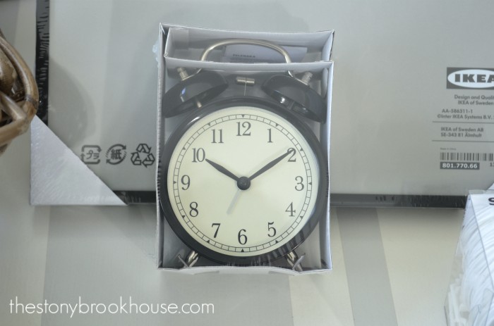 vintage looking clock