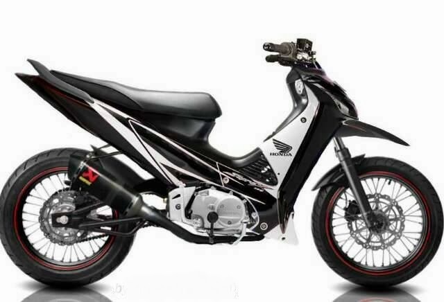 Honda Supra X 125 Modifikasi  Modifikasi Motor Kawasaki 