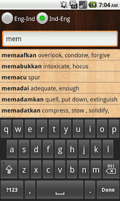 Aplikasi Kamusku (Inggris-Indonesia) Android Apk Download