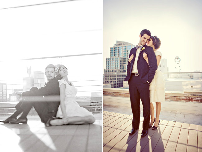 rooftop wedding