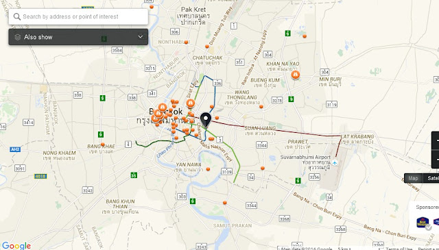  is ane of favorite shopping optic every 2d choice shopping destinations for travelers whi BangkokThai: Terminal 21 Bangkok Map - Tourist Attractions inward Bangkok Thailand