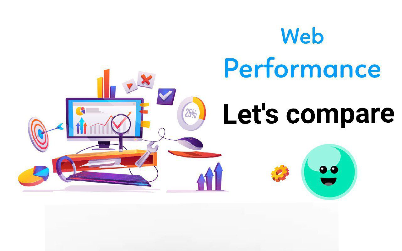 Web performance comparison