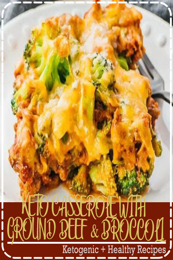 This is a delicious keto casserole dinner with ground beef, broccoli, and tomato sauce. Kind of tastes like a cross between a hamburger or cheeseburger and lasagna. It's a very easy recipe that works well for low carb and Lchf diets, and easy and simple enough to make ahead of time. Great for families and kid friendly. Click the pin to find the recipe, nutrition facts, cooking tips, & more photos. #healthy #healthyrecipes #lowcarb #keto #ketorecipes #glutenfree #dinner