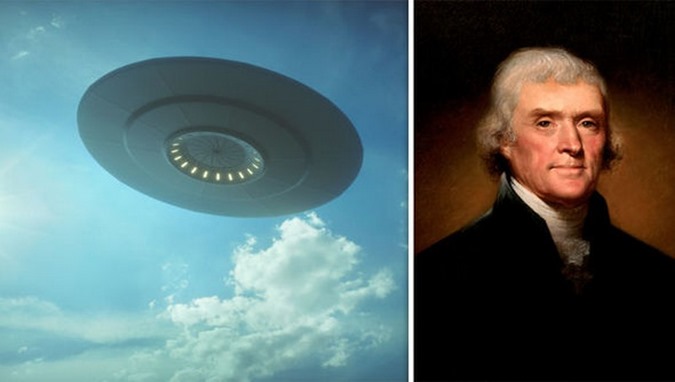 Thomas Jefferson foi informado sobre um avistamento de OVNIs 2