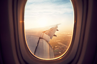 Source: SAP Concur. View from a plane window.