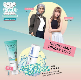 Meet Atitaharis and Hanxiiaoaii at Nano White @ IOI City Mall (15 October 2017)