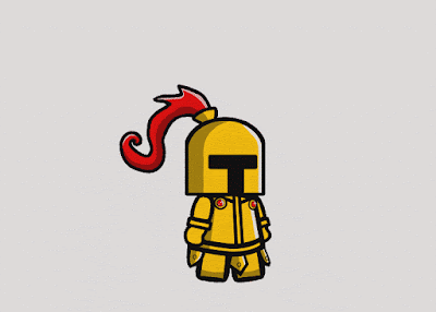 Golden Knight: Character Sprite | OpenGameArt.org