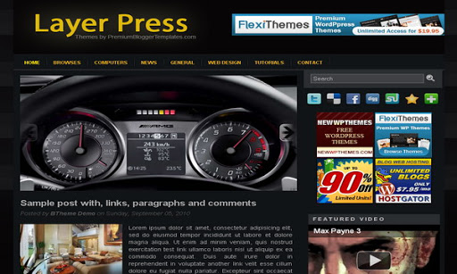 Layer Press Blogger Template