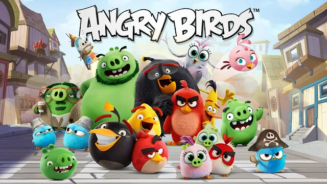 Angry Birds front page