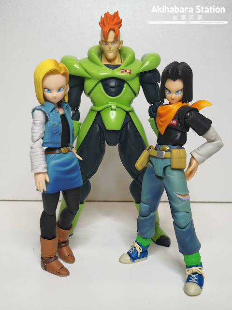 S.H.Figuarts Android 17 y Android 18 - Event Exclusive Color Edition - de Dragon Ball Z - Tamashii Nations