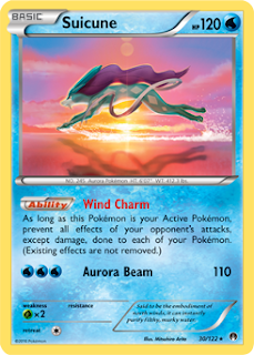 Suicune BREAKpoint Pokemon Card