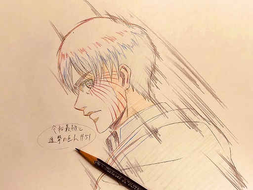 Como Dibujar a EREN JAEGER de Shingeki No Kyojin 2021