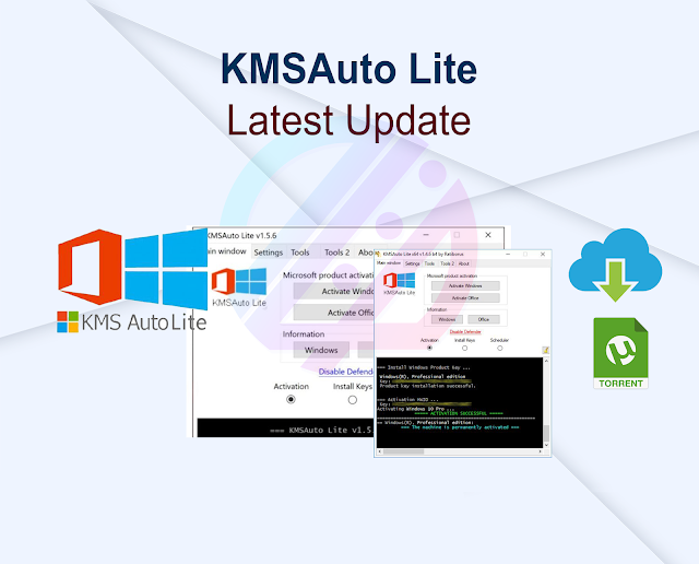 KMSAuto Lite v1.8.0 (Activate Windows and MS Office) Latest Update