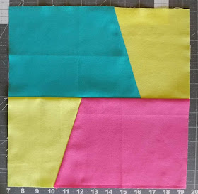 Fun in the Sun retro sunglasses quilt block tutorial