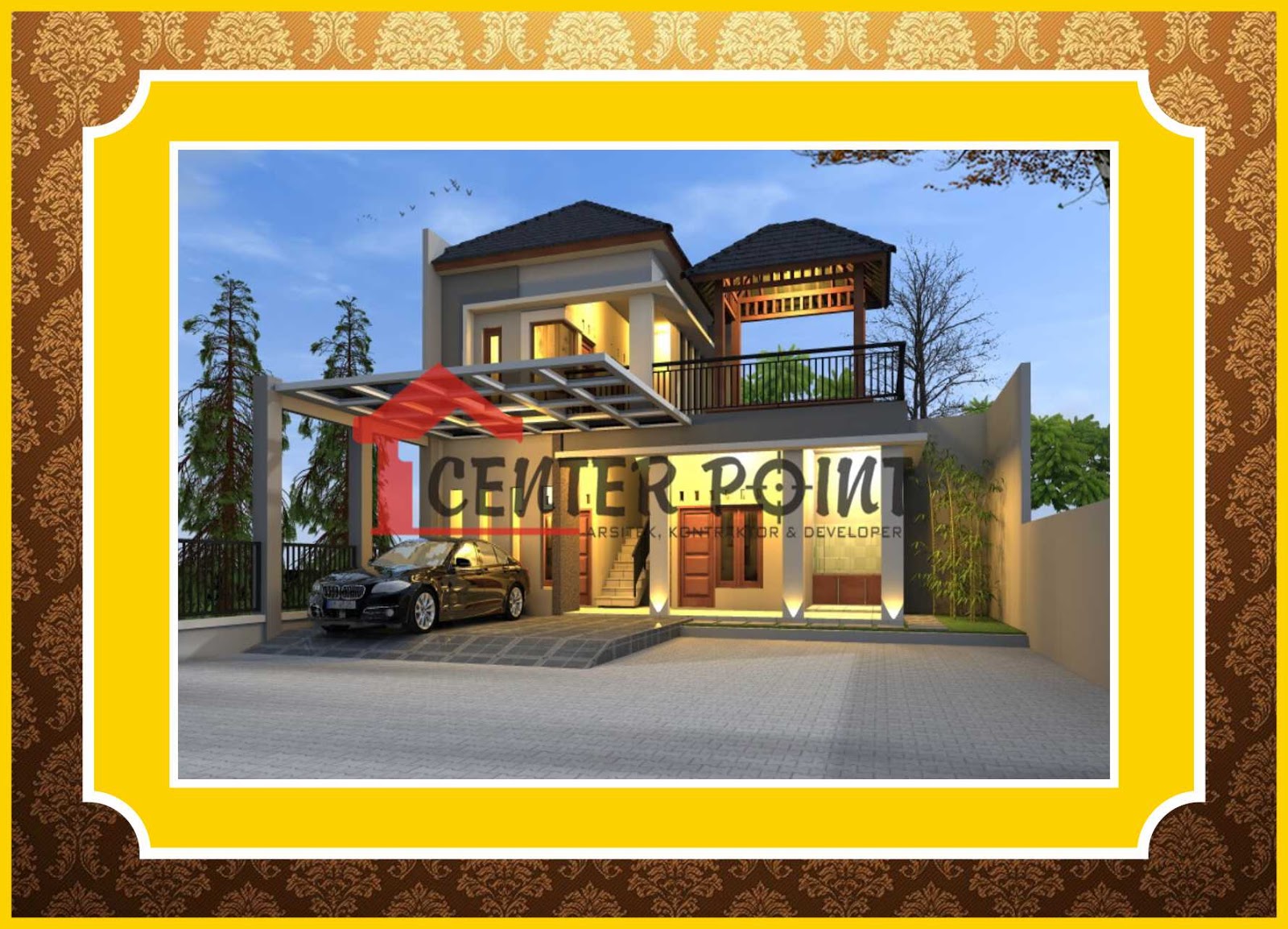 Desain Rumah  Minimalis Modern Jawa Expo Desain Rumah 