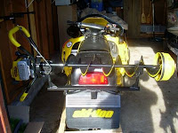 Snowmobile Auger Rack1