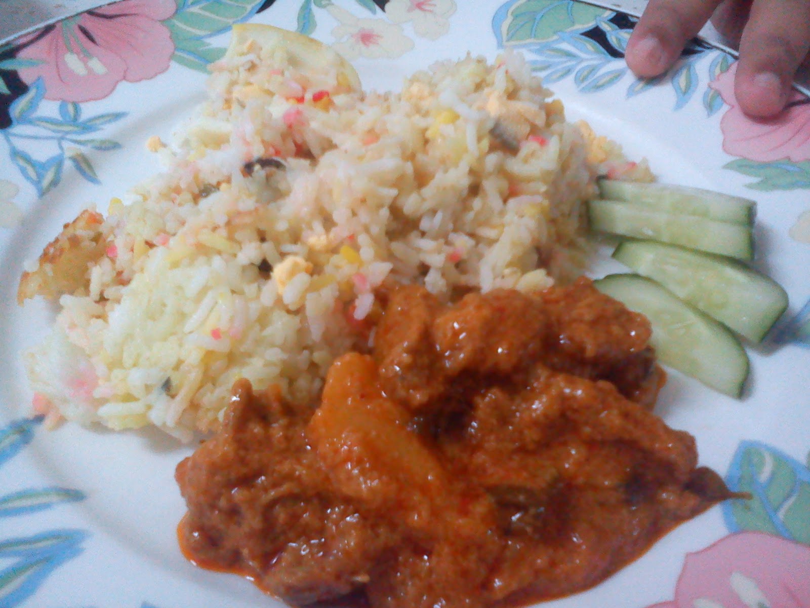 Haslina: Nasi Beriani Pakistan dan Kari Kambing with resepi.