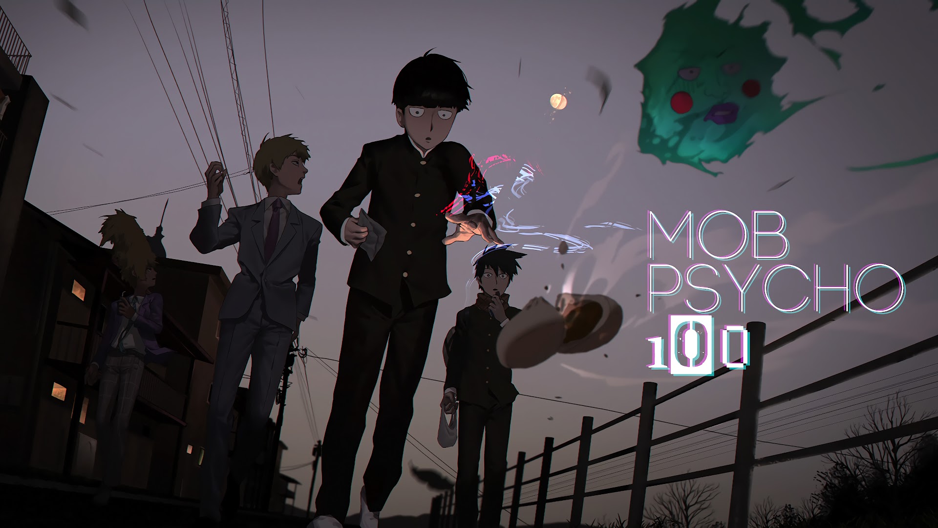 Mob Psycho 100 Anime Characters 4k Wallpaper 16