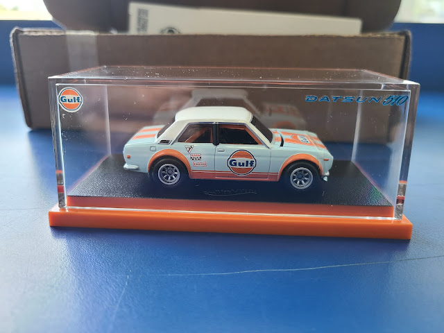 Hot Wheels RLC Gulf Datsun 510 case