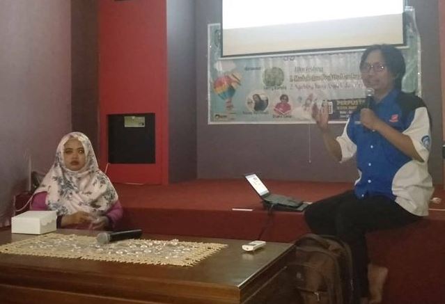 Workshop Remaja Sebagai Penggerak Literasi SMP Negeri 2 Kota Madiun 